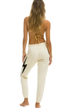 Sweatpants | Aviator Nation BOLT SWEATPANTS - VINTAGE WHITE VINTAGEWHITE