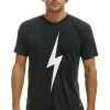 Tees | Tees | Aviator Nation BOLT TEE - CHARCOAL