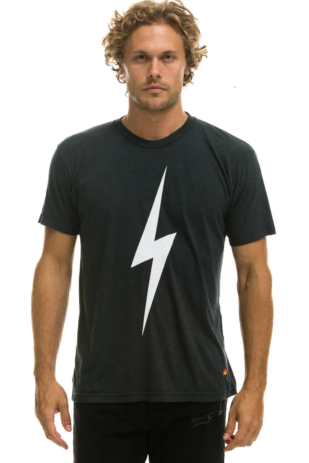 Tees | Tees | Aviator Nation BOLT TEE - CHARCOAL