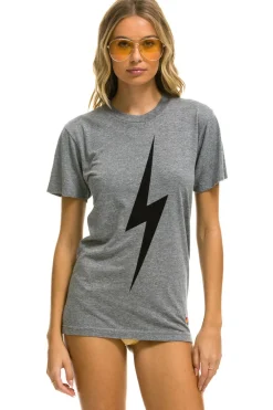 Tees | Tees | Aviator Nation BOLT TEE - HEATHER GREY HEATHERGREY