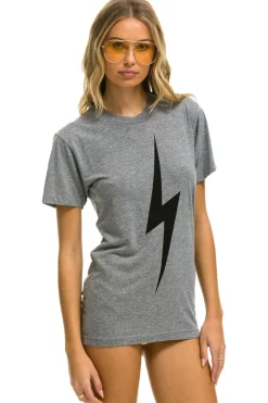 Tees | Tees | Aviator Nation BOLT TEE - HEATHER GREY HEATHERGREY