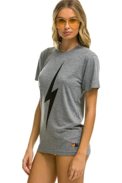 Tees | Tees | Aviator Nation BOLT TEE - HEATHER GREY HEATHERGREY
