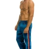 Sweatpants | Aviator Nation CLASSIC VELVET SWEATPANTS - VINTAGE BLUE VINTAGEBLUE