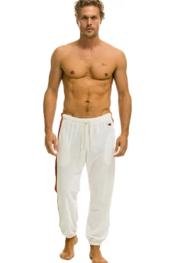 Sweatpants | Aviator Nation CLASSIC VELVET SWEATPANTS - VINTAGE WHITE VINTAGEWHITE