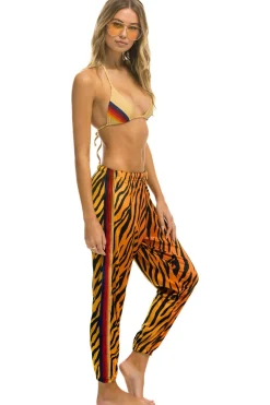 Sweatpants | Aviator Nation CLASSIC VELVET SWEATPANTS - TIGER
