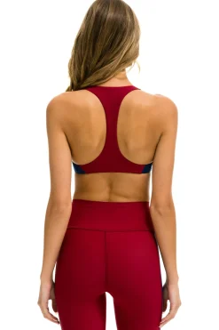 Activewear | Activewear | Aviator Nation COLOR BLOCK BRALETTE SPORTS BRA - BLAZE