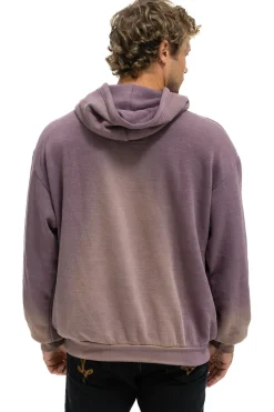 Hoodies | Hoodies | Aviator Nation CROSS STRIPE RELAXED PULLOVER HOODIE - FADED MOCHA FADEDMOCHA