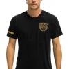 Tees | Tees | Aviator Nation DREAMLAND TIGER SMALL PRINT CREW TEE - BLACK