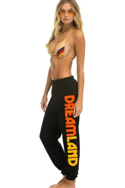 Sweatpants | Aviator Nation DREAMLAND TIGER SWEATPANTS - BLACK