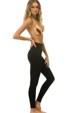 Activewear | Activewear | Aviator Nation FULL LENGTH HI-RISE WHITE CHECKERBOARD LEGGINGS