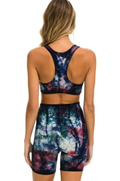 Activewear | Activewear | Aviator Nation HAND DYED 6 INCH HI-RISE BIKER SHORT - TIE DYE MULTI TIEDYEMULTI