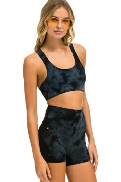 Activewear | Activewear | Aviator Nation HAND DYED SPORTS BRA - TIE DYE CRYSTAL SMOKE TIEDYECRYSTALSMOKE