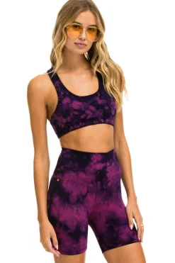 Activewear | Activewear | Aviator Nation HAND DYED SPORTS BRA- TIE DYE CRYSTAL ROSE TIEDYECRYSTALROSESportsBraAviatorNation