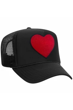 Trucker Hats | Trucker Hats | Aviator Nation HEART - VINTAGE LOW RISE TRUCKER VINTAGELOWRISETRUCKER