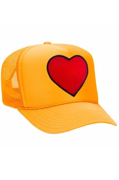 Trucker Hats | Trucker Hats | Aviator Nation HEART - VINTAGE LOW RISE TRUCKER VINTAGELOWRISETRUCKER