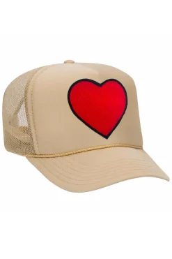 Trucker Hats | Trucker Hats | Aviator Nation HEART - VINTAGE LOW RISE TRUCKER VINTAGELOWRISETRUCKER