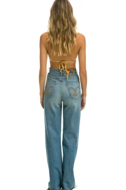 Denim | Denim | Aviator Nation HI RISE WIDE-LEG GYPSY JEAN - VINTAGE