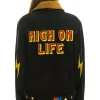 Denim | Denim | Aviator Nation HIGH ON LIFE RANCH SHERPA DENIM JACKET - VINTAGE BLACK VINTAGEBLACK