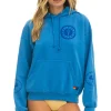 Hoodies | Collab Merchandise | Aviator Nation HUNGER GAMES RELAXED PULLOVER  HOODIE - COBALT