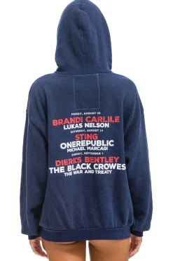 Hoodies | Hoodies | Aviator Nation JAZZ ASPEN SNOWMASS 2024 PULLOVER HOODIE RELAXED - NAVY