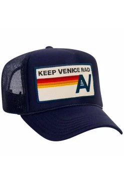 Trucker Hats | Trucker Hats | Aviator Nation KEEP VENICE RAD - VINTAGE LOW RISE TRUCKER VINTAGELOWRISETRUCKER