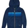 Kid's Hoodies | Aviator Nation KID'S 5 STRIPE HOODIE - NAVY // BLUE STRIPES NAVY//BLUESTRIPES