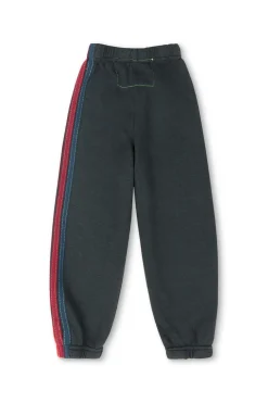 Kid's Sweatpants | Aviator Nation KID'S 5 STRIPE SWEATPANTS - CHARCOAL
