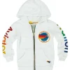 Kid's Hoodies | Aviator Nation KID'S ASPEN ZIP HOODIE - WHITE