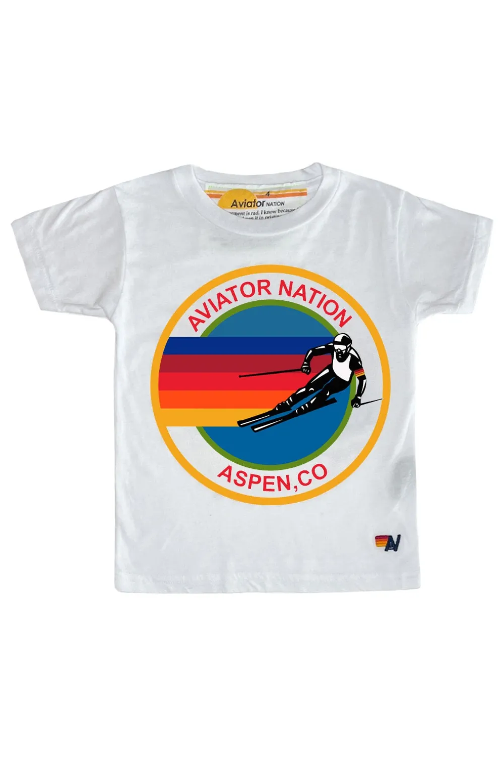 Kid's Tees | Aviator Nation KID'S ASPEN TEE - WHITE