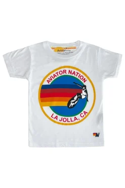 Kid's Tees | Aviator Nation KID'S LA JOLLA TEE - WHITE