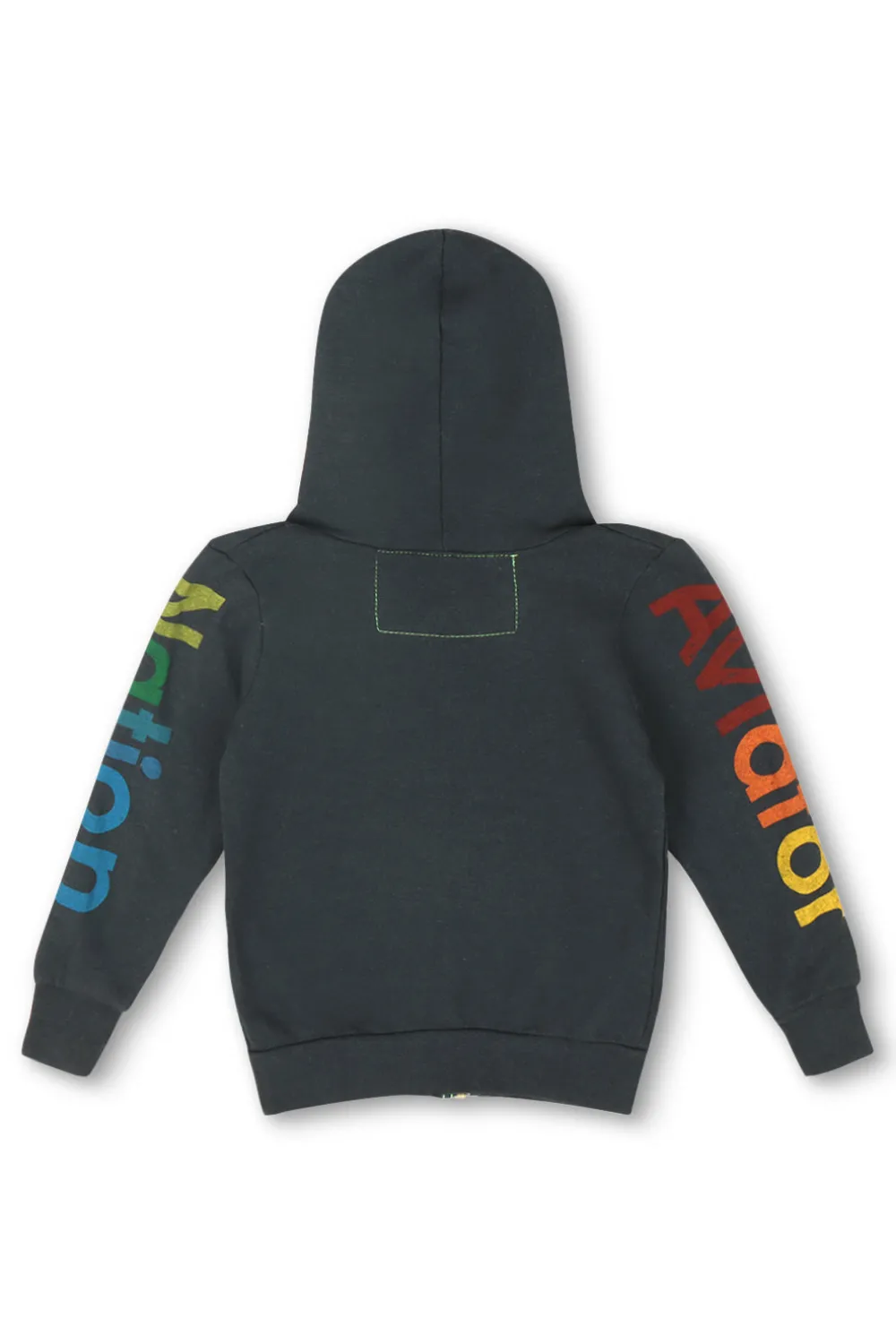 Kid's Hoodies | Aviator Nation KID'S MALIBU ZIP HOODIE - CHARCOAL
