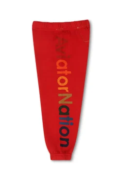 Kid's Sweatpants | Aviator Nation KID'S SWEATPANTS - RED