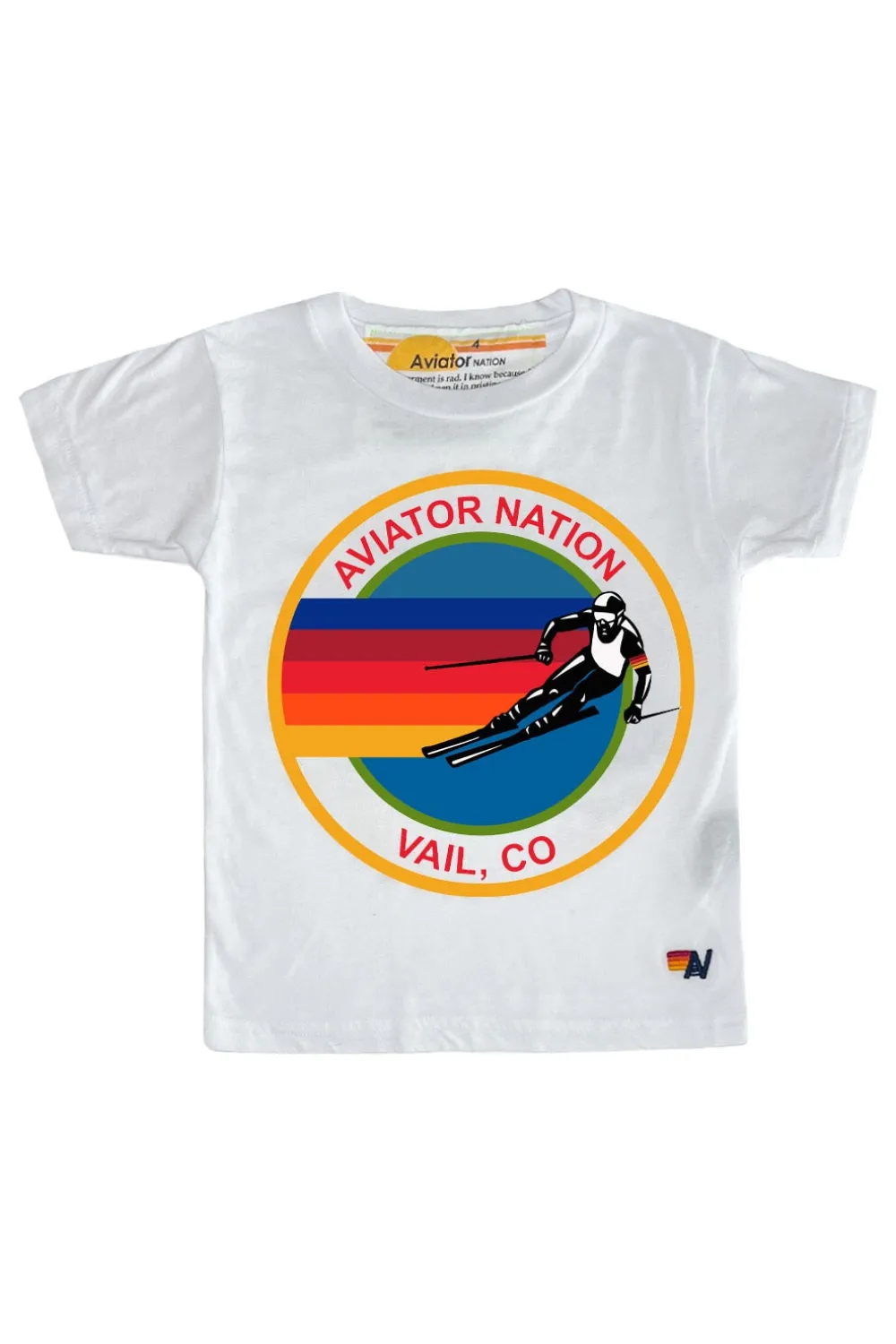 Kid's Tees | Aviator Nation KID'S VAIL TEE - WHITE