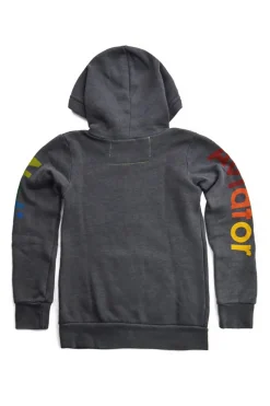 Kid's Hoodies | Aviator Nation KID'S ZIP HOODIE - VINTAGE CHARCOAL VINTAGECHARCOAL