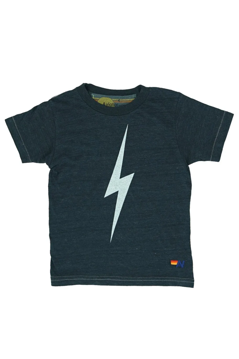 Kid's Tees | Aviator Nation KID'S BOLT TEE - CHARCOAL