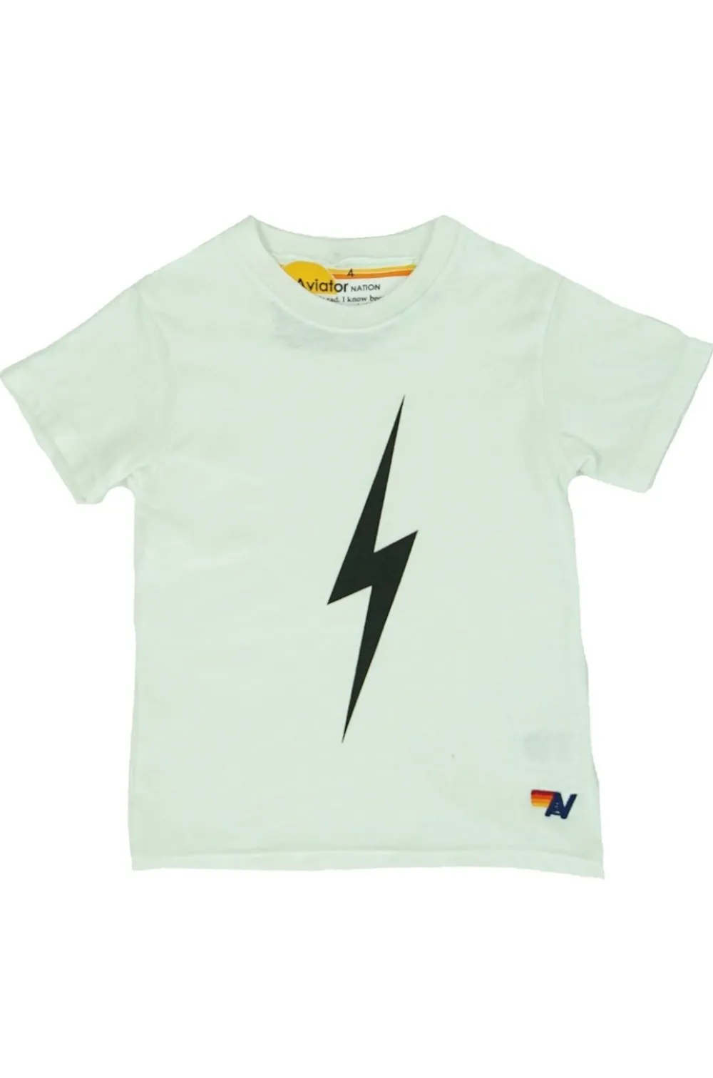 Kid's Tees | Aviator Nation KID'S BOLT TEE - WHITE