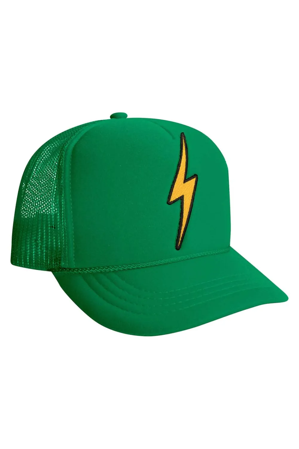 Kid's Trucker Hats | Aviator Nation KID'S BOLT VINTAGE TRUCKER HAT theperfectpairing!Allofourproductsgothroughanintensebreaking-downprocessthatgivesthemavintagefeelyou'lllovebecauseit'sbrokeninfromdayoneofwearingit.Allofourkid'shatsareadjustableandsmallerthantheadulthats.