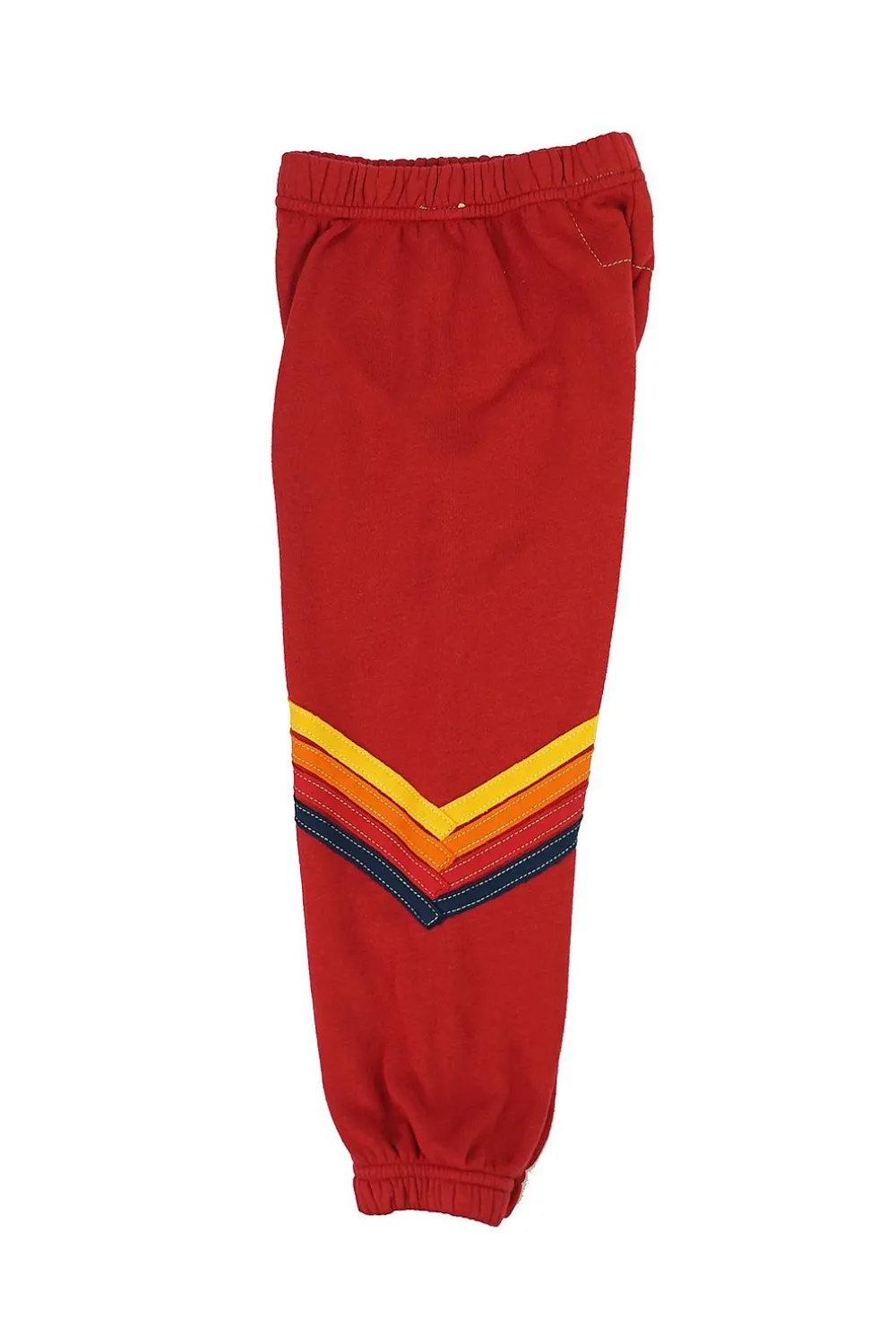 Kid's Sweatpants | Aviator Nation KID'S CHEVRON SWEATPANTS - RED