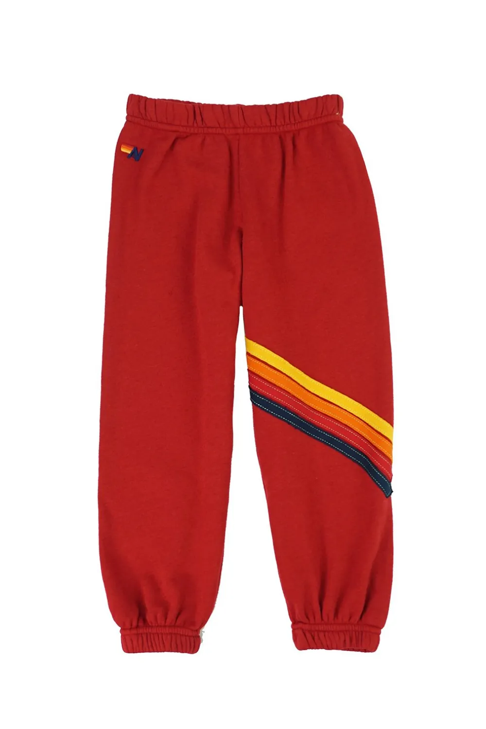 Kid's Sweatpants | Aviator Nation KID'S CHEVRON SWEATPANTS - RED