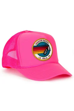 Kid's Trucker Hats | Aviator Nation KIDS LA JOLLA SIGNATURE VINTAGE FOAM TRUCKER HAT
