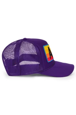 Kid's Trucker Hats | Aviator Nation KID'S LOGO RAINBOW - VINTAGE TRUCKER HAT VINTAGETRUCKERHAT