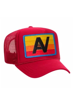 Kid's Trucker Hats | Aviator Nation KID'S LOGO RAINBOW - VINTAGE TRUCKER HAT VINTAGETRUCKERHAT