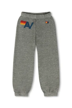Kid's Sweatpants | Aviator Nation KID'S LOGO SWEATPANTS - HEATHER GREY HEATHERGREY