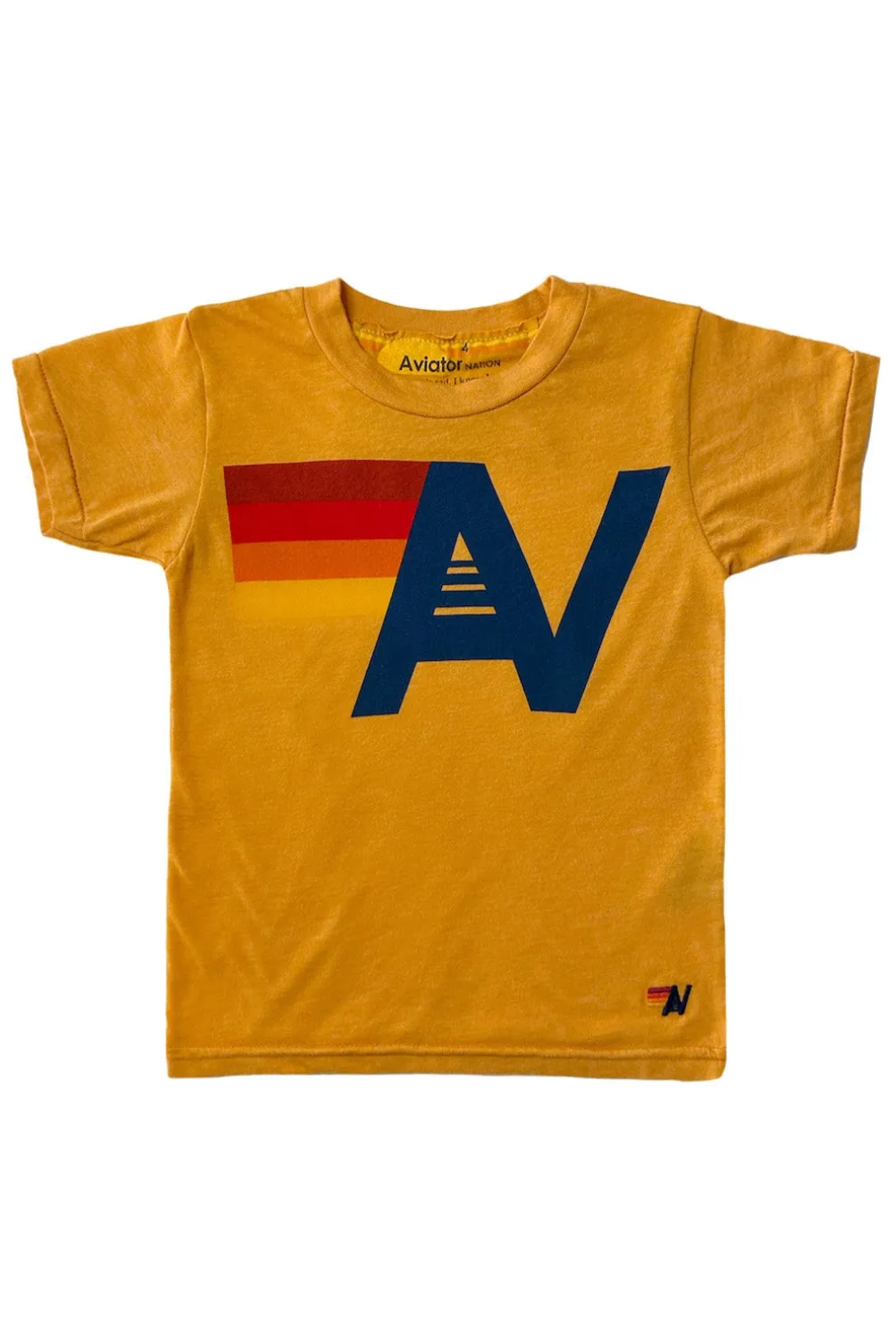 Kid's Tees | Aviator Nation KID'S LOGO TEE - GOLD