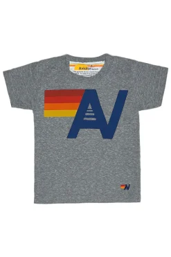 Kid's Tees | Aviator Nation KID'S LOGO TEE - HEATHER GREY HEATHERGREY