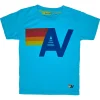 Kid's Tees | Aviator Nation KID'S LOGO TEE - NEON BLUE NEONBLUE