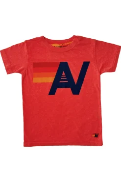 Kid's Tees | Aviator Nation KID'S LOGO TEE - RED