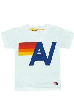 Kid's Tees | Aviator Nation KID'S LOGO TEE - WHITE