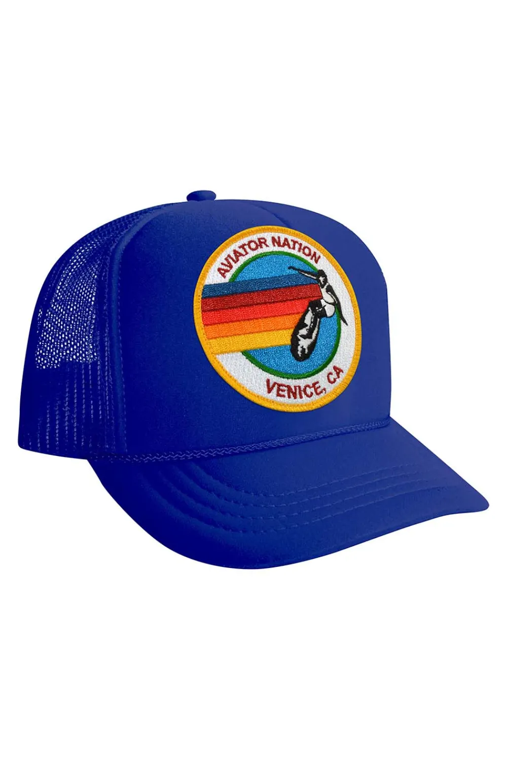 Kid's Trucker Hats | Aviator Nation KID'S SIGNATURE LOGO - VINTAGE TRUCKER HAT VINTAGETRUCKERHAT