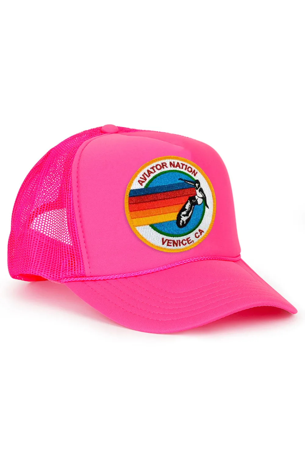 Kid's Trucker Hats | Aviator Nation KID'S SIGNATURE LOGO - VINTAGE TRUCKER HAT VINTAGETRUCKERHAT
